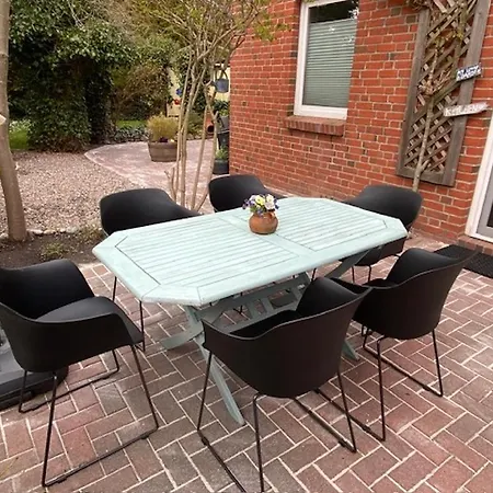 Garten, Terrasse Und Kamin - Cozy 1 Burg auf Fehmarn